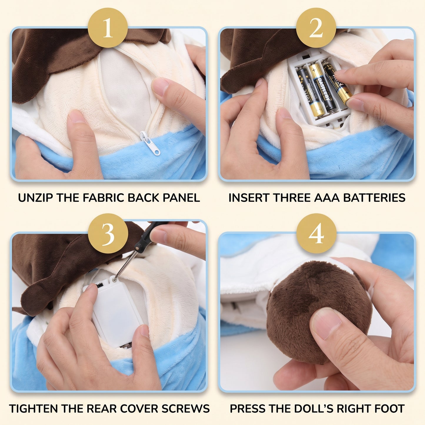 Breathing Jesus Plush